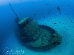 The Wreck Rozi -  Malta by Christian Llewellyn 